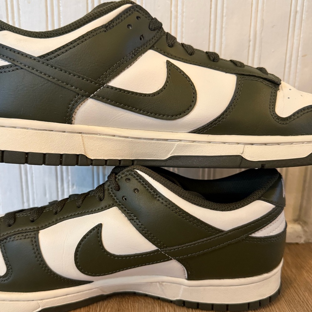 Nike Dunk Low in Olive Green and White Men’s Size 10.5 - Picture 6 of 14